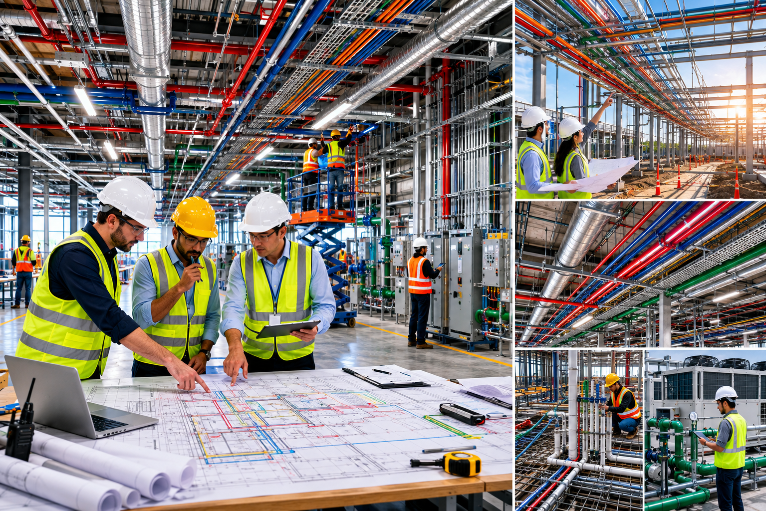 Industrial utility and building services support in Chakan, Pune